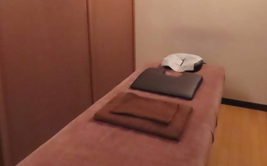 もみ徳赤坂駅店の施術スペース